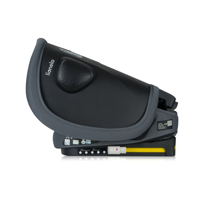 Scaun auto pliabil, Lionelo, Nelly, i-Size, 76- 150 cm, Tetiera reglabila in 15 pozitii, Spatar reglabil in 4 pozitii, Sisteme de fixare Isofix si Top Tether, Sezut lat si confortabil, Conform cu ECE R129, Gri - gogobaby.ro