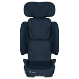 Scaun auto pliabil, Lionelo, Orin, i-Size, 100-150 cm, Tetiera reglabila in 14 pozitii, Spatar in 4 pozitii, Isofix+Top Tether, Sezut ergonomic, Husa transport, Suport sticla, Albastru