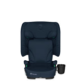 Scaun auto pliabil, Lionelo, Orin, i-Size, 100-150 cm, Tetiera reglabila in 14 pozitii, Spatar in 4 pozitii, Isofix+Top Tether, Sezut ergonomic, Husa transport, Suport sticla, Albastru