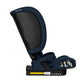 Scaun auto pliabil, Lionelo, Orin, i-Size, 100-150 cm, Tetiera reglabila in 14 pozitii, Spatar in 4 pozitii, Isofix+Top Tether, Sezut ergonomic, Husa transport, Suport sticla, Albastru