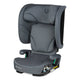 Scaun auto pliabil, Lionelo, Orin, i-Size, 100-150 cm, Tetiera reglabila in 14 pozitii, Spatar in 4 pozitii, Isofix+Top Tether, Sezut ergonomic, Husa transport, Suport sticla, Gri Grafit