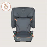 Scaun auto pliabil, Lionelo, Orin, i-Size, 100-150 cm, Tetiera reglabila in 14 pozitii, Spatar in 4 pozitii, Isofix+Top Tether, Sezut ergonomic, Husa transport, Suport sticla, Gri Grafit