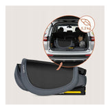 Scaun auto pliabil, Lionelo, Orin, i-Size, 100-150 cm, Tetiera reglabila in 14 pozitii, Spatar in 4 pozitii, Isofix+Top Tether, Sezut ergonomic, Husa transport, Suport sticla, Gri Grafit