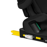 Scaun auto pliabil, Lionelo, Orin, i-Size, 100-150 cm, Tetiera reglabila in 14 pozitii, Spatar in 4 pozitii, Isofix+Top Tether, Sezut ergonomic, Husa transport, Suport sticla, Negru Carbon