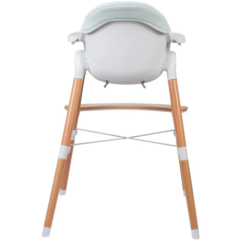 Scaun de masa, FreeON, Tin, 2 in 1 reglabil, Cu tavita si husa detasabile, Suport pentru picioare reglabil, Conform cu standardul european de securitate EN 14988:2017+A1:2020, Light Green - gogobaby.ro