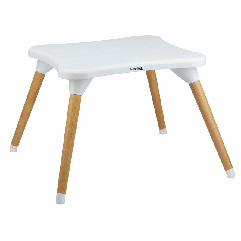 Scaun de masa, FreeON, Eos, 3 in 1, Multifunctional, Cu tavita reglabila si detasabila, Conform cu standardul european de securitate EN 14988:2017+A1:2020, Grey
