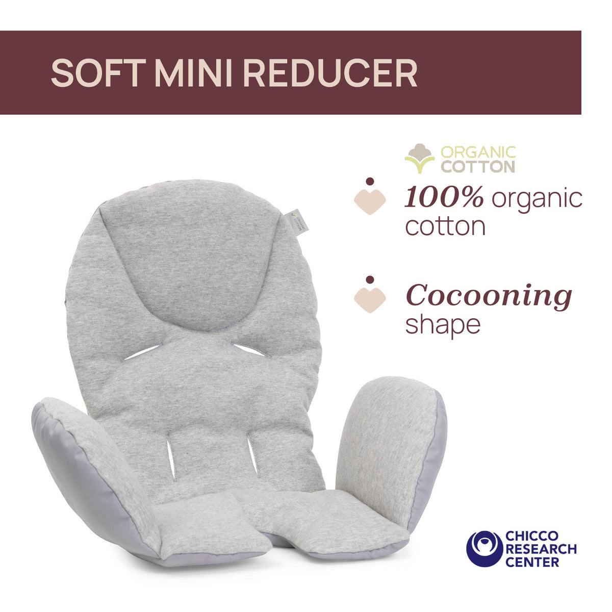 Scaun de masa Chicco Polly Armonia Steel, 0luni+ - gogobaby.ro