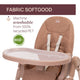 Scaun de masa Chicco Polly Armonia Terracota, 0luni+
