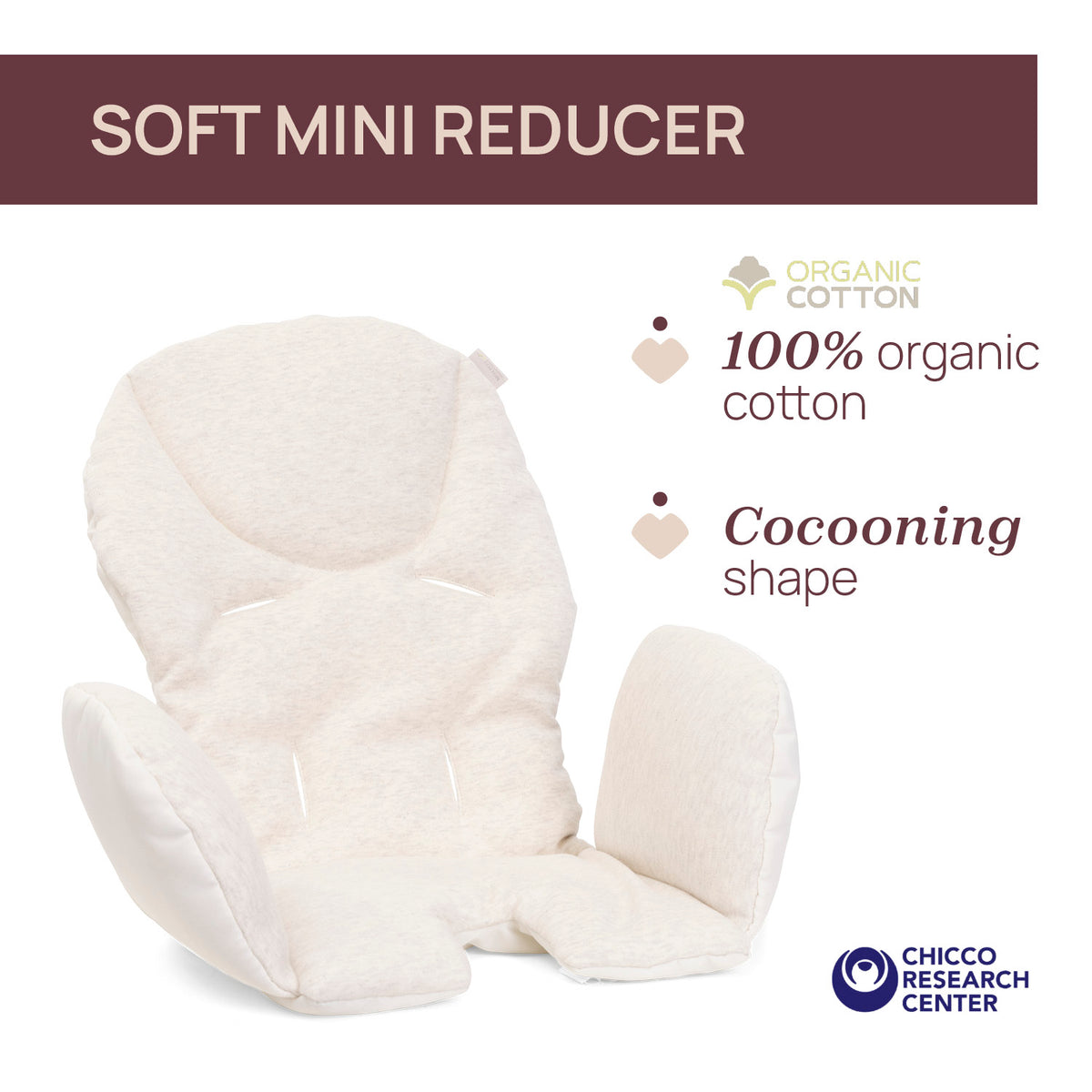 Scaun de masa Chicco Polly Armonia Terracota, 0luni+ - gogobaby.ro