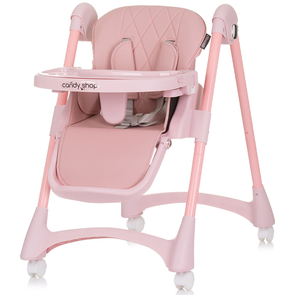 Scaun de masa Chipolino Candy Shop flamingo - gogobaby.ro