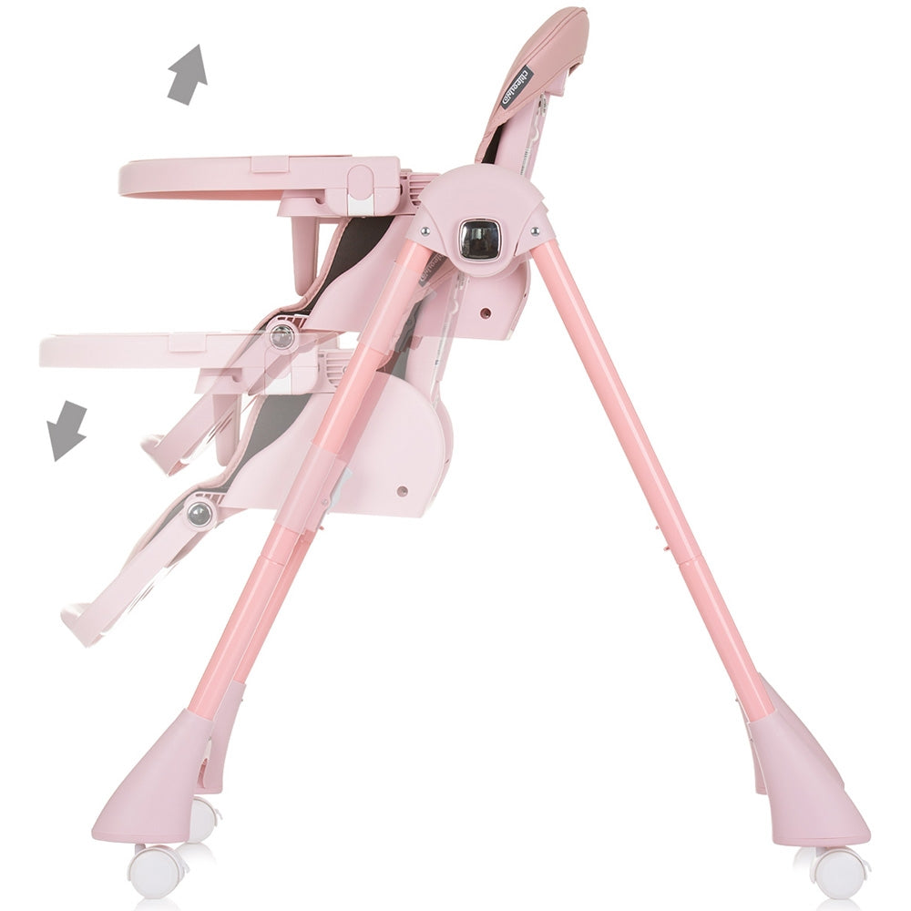 Scaun de masa Chipolino Candy Shop flamingo - gogobaby.ro