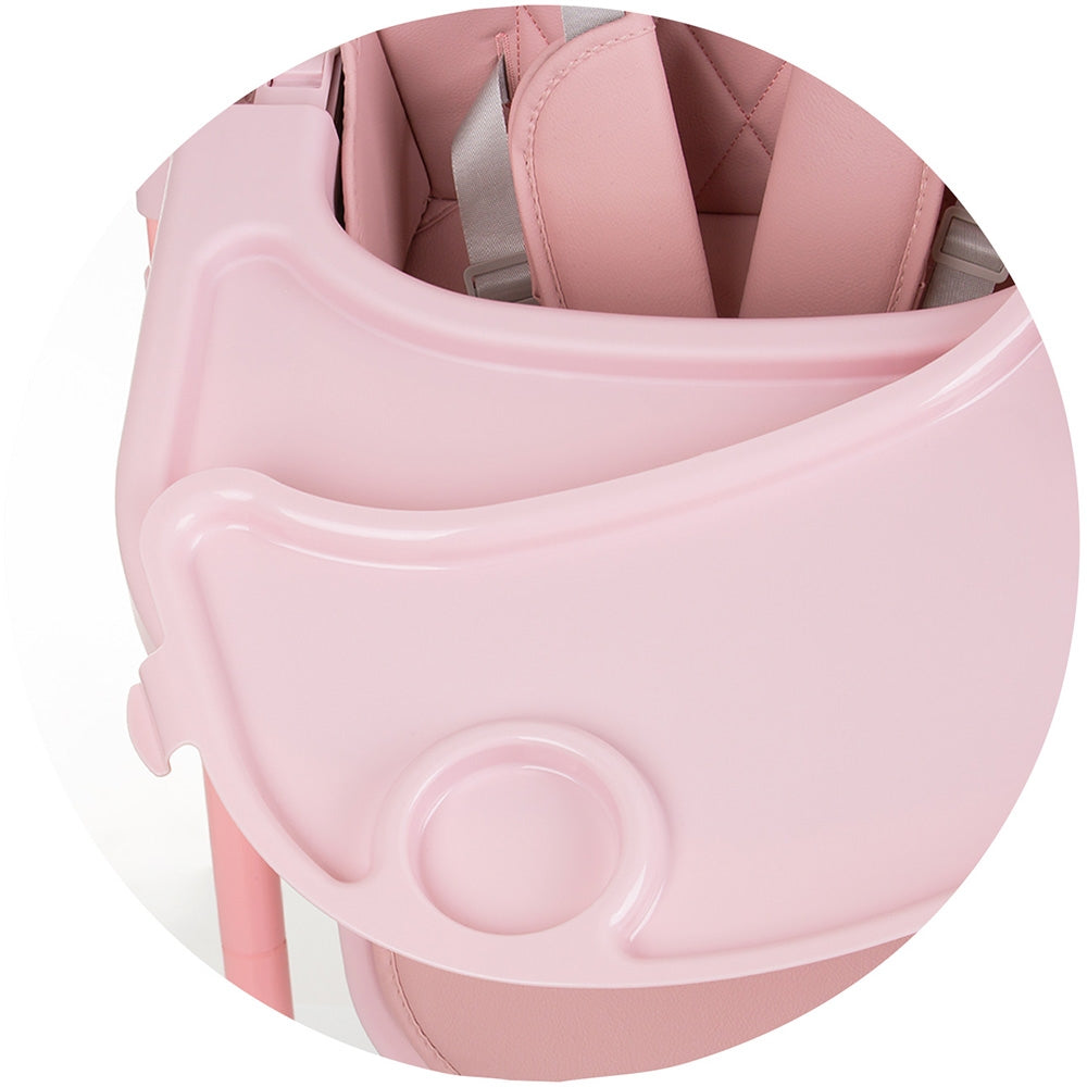 Scaun de masa Chipolino Candy Shop flamingo - gogobaby.ro