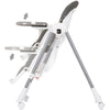 Scaun de masa Chipolino Milk Shake 2 in 1 ash grey