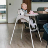 Scaun de masa fix, FreeON, Lars, Cu pernuta moale, Beige