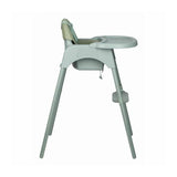 Scaun de masa fix, FreeON, Lars, Cu pernuta moale, Green
