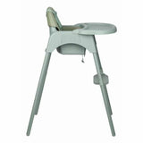 Scaun de masa fix, FreeON, Lars, Cu pernuta moale, Green