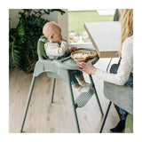 Scaun de masa fix, FreeON, Lars, Cu pernuta moale, Green