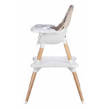 Scaun de masa, FreeON, Eos, 3 in 1, Multifunctional, Cu tavita reglabila si detasabila, Conform cu standardul european de securitate EN 14988:2017+A1:2020, Beige