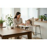 Scaun de masa, FreeON, Eos, 3 in 1, Multifunctional, Cu tavita reglabila si detasabila, Conform cu standardul european de securitate EN 14988:2017+A1:2020, Beige