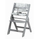 Scaun de masa, FreeON, Finny Fold, 6 luni - 15 Kg, Reglabil pe inaltime, Pernuta, Pliabil, Gray