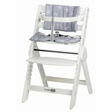 Scaun de masa, FreeON, Finny Fold, 6 luni - 15 Kg, Reglabil pe inaltime, Pernuta, Pliabil, White