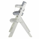 Scaun de masa, FreeON, Finny Fold, 6 luni - 15 Kg, Reglabil pe inaltime, Pernuta, Pliabil, White