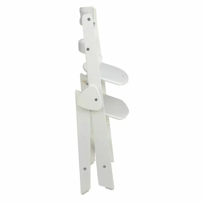 Scaun de masa, FreeON, Finny Fold, 6 luni - 15 Kg, Reglabil pe inaltime, Pernuta, Pliabil, White
