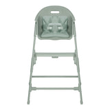 Scaun de masa, Lionelo, Beny, Suport de picioare si tavita ajustabile in 2 pozitii, Insertie moale, Centuri in 3 puncte, Asamblare rapida, Sustine 15 kg, 6 luni+, Verde