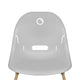Scaun de masa, Lionelo, Dalia, 2 in 1, Transformabil, Cu 2 suporturi pentru picioare, Cu tavita detasabila, Sustine 60 kg, 6 luni+, Conform cu EN14988, Gri