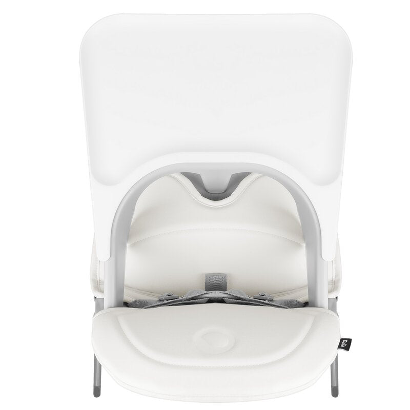 Scaun de masa, Lionelo, Dalia, 2 in 1, Transformabil, Cu 2 suporturi pentru picioare, Cu tavita detasabila, Sustine 60 kg, 6 luni+, Conform cu EN14988, Gri