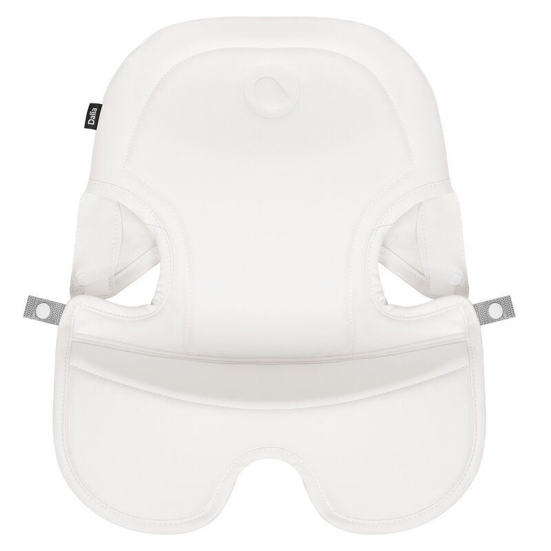 Scaun de masa, Lionelo, Dalia, 2 in 1, Transformabil, Cu 2 suporturi pentru picioare, Cu tavita detasabila, Sustine 60 kg, 6 luni+, Conform cu EN14988, Gri