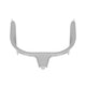 Scaun de masa, Lionelo, Dalia, 2 in 1, Transformabil, Cu 2 suporturi pentru picioare, Cu tavita detasabila, Sustine 60 kg, 6 luni+, Conform cu EN14988, Gri Stone