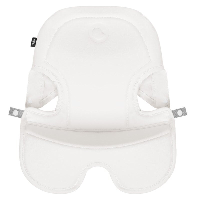 Scaun de masa, Lionelo, Dalia, 2 in 1, Transformabil, Cu 2 suporturi pentru picioare, Cu tavita detasabila, Sustine 60 kg, 6 luni+, Conform cu EN14988, Gri Stone