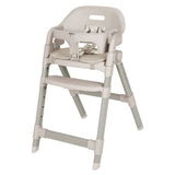 Scaun de masa, Lionelo, Matt, 3 in 1, Pliabil, Cu tava detasabila, Cu centuri de siguranta in 5 puncte, Suport pentru picioare si sezut reglabile, Pana la 110 kg, 6 luni – adult, Bej