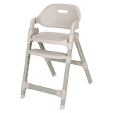 Scaun de masa, Lionelo, Matt, 3 in 1, Pliabil, Cu tava detasabila, Cu centuri de siguranta in 5 puncte, Suport pentru picioare si sezut reglabile, Pana la 110 kg, 6 luni – adult, Bej