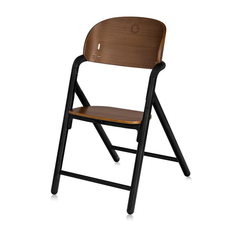 Scaun de masa multifunctional Celia, Lionelo, Din lemn de fag, 6 luni- adult, Reglabil pe inaltime, Husa impermeabila, Tavita silicon, Suport de picioare reglabil, Greutate maxima 90 Kg, Negru - gogobaby.ro