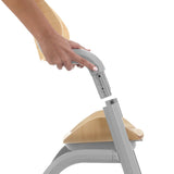 Scaun de masa multifunctional Noah, Jane, De la 6 luni la adult, Din lemn fag, Greutate maxima 100 Kg, Iris