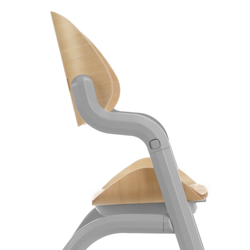 Scaun de masa multifunctional Noah, Jane, De la 6 luni la adult, Din lemn fag, Greutate maxima 100 Kg, Iris