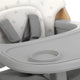 Scaun de masa multifunctional Noah, Jane, De la 6 luni la adult, Din lemn fag, Greutate maxima 100 Kg, Iris