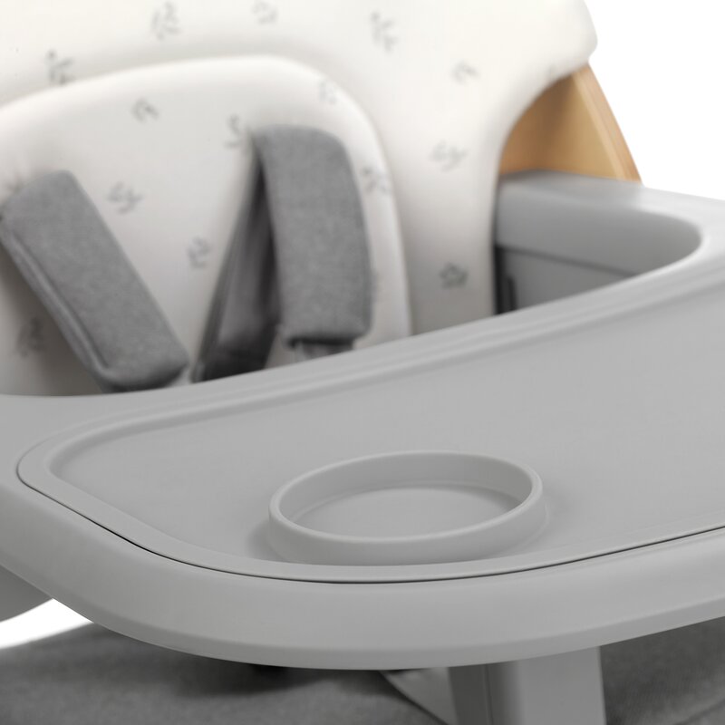 Scaun de masa multifunctional Noah, Jane, De la 6 luni la adult, Din lemn fag, Greutate maxima 100 Kg, Iris