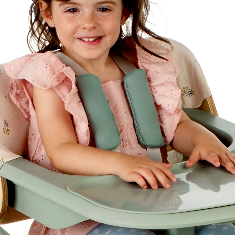 Scaun de masa multifunctional Noah, Jane, De la 6 luni la adult, Din lemn fag, Greutate maxima 100 Kg, Iris