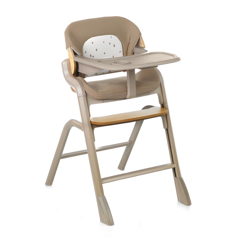 Scaun de masa multifunctional Noah, Jane, De la 6 luni la adult, Din lemn fag, Husa lavabila, Greutate maxima 100 Kg, Sesame