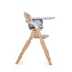 Scaun de masa multifunctional pliabil, Jane, Forest, De la 6 luni la adult, Din lemn fag, Greutate maxima 100 Kg, Mist