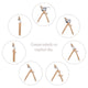 Scaun de masa multifunctional pliabil, Jane, Forest, De la 6 luni la adult, Din lemn fag, Greutate maxima 100 Kg, Mist