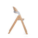 Scaun de masa multifunctional pliabil, Jane, Forest, De la 6 luni la adult, Din lemn fag, Greutate maxima 100 Kg, Sage