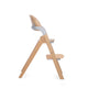 Scaun de masa multifunctional pliabil, Jane, Forest, De la 6 luni la adult, Din lemn fag, Greutate maxima 100 Kg, Sage