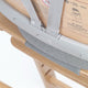 Scaun de masa multifunctional pliabil, Jane, Forest, De la 6 luni la adult, Din lemn fag, Greutate maxima 100 Kg, Sage