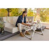 Scaun de masa si Balansoar, Jane, Mila 2 in 1, Transformabil, Multifunctional, 0 luni+, Conform cu standardele europene de securitate EN 14988:2017 + A1:2020EN 12790:2023, Botanic