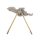 Scaun de masa si Balansoar, Jane, Mila 2 in 1, Transformabil, Multifunctional, Cu husa din imitatie piele, 0 luni+, Conform cu EN 14988:2017 + A1:2020EN 12790:2023, Iris