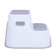 Scaunel Inaltator, FreeON, Pentru WC, In Doua Trepte, Suprafata antiderapanta, White & Grey